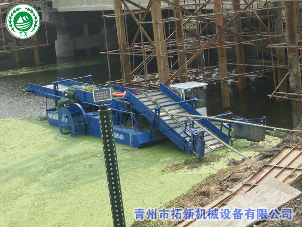 销往高密水草收割船
